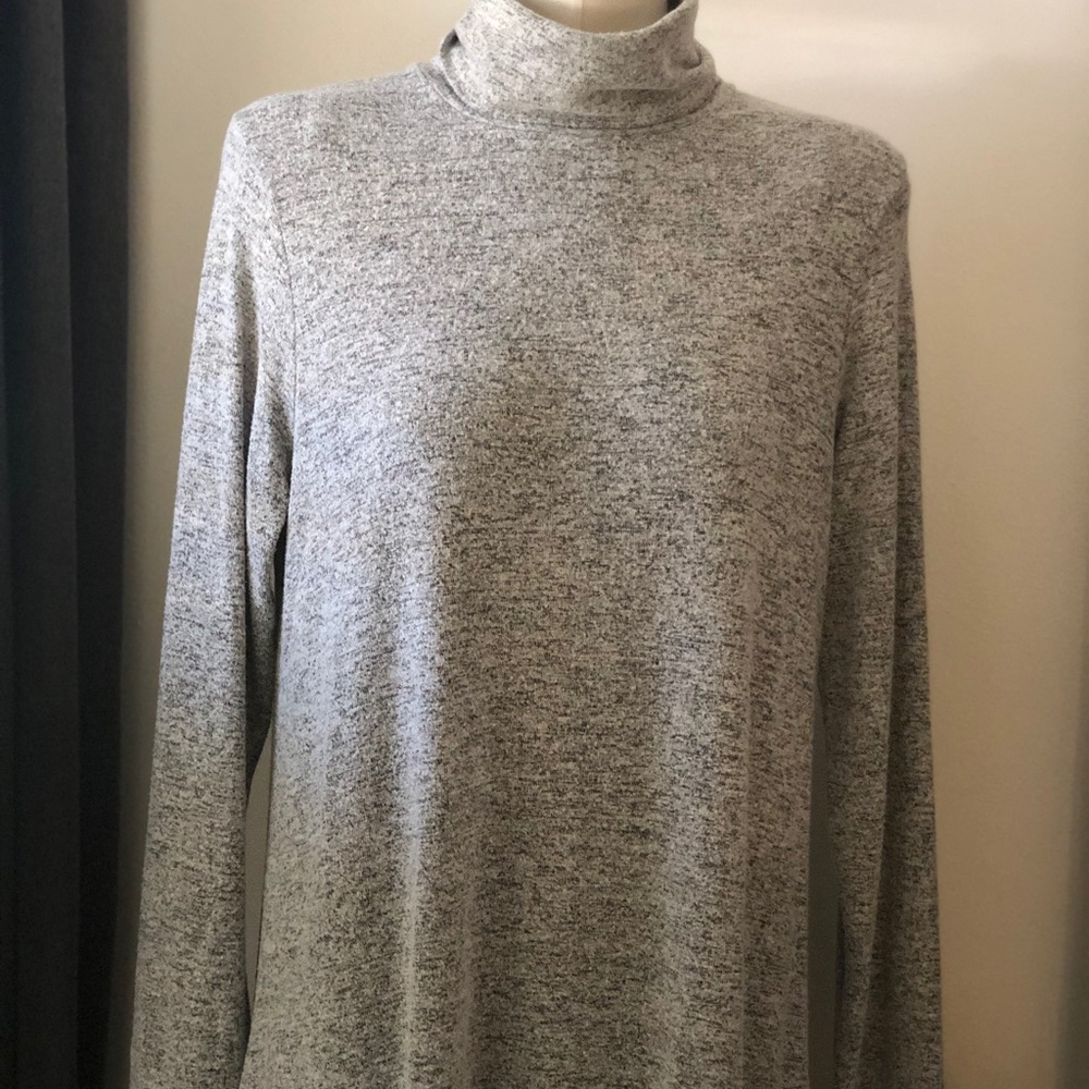 Loose turtle neck dress